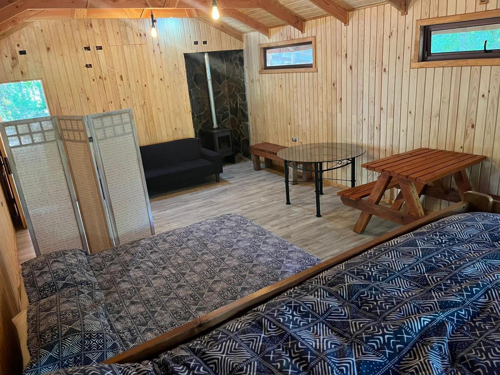 הוילה Curacautín Llaima Camp מראה חיצוני תמונה